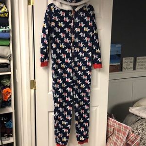 Steve elephant Onesie pajama with Hood.